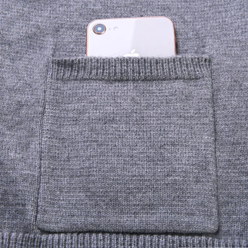 

New knitted cardigan autumn and winter men's casual jacket single-breasted cashmere sweater jacket men's sweater quality men's