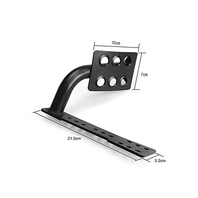 Металлическая подкладка для мертвой педали левая и боковая подставка ног
