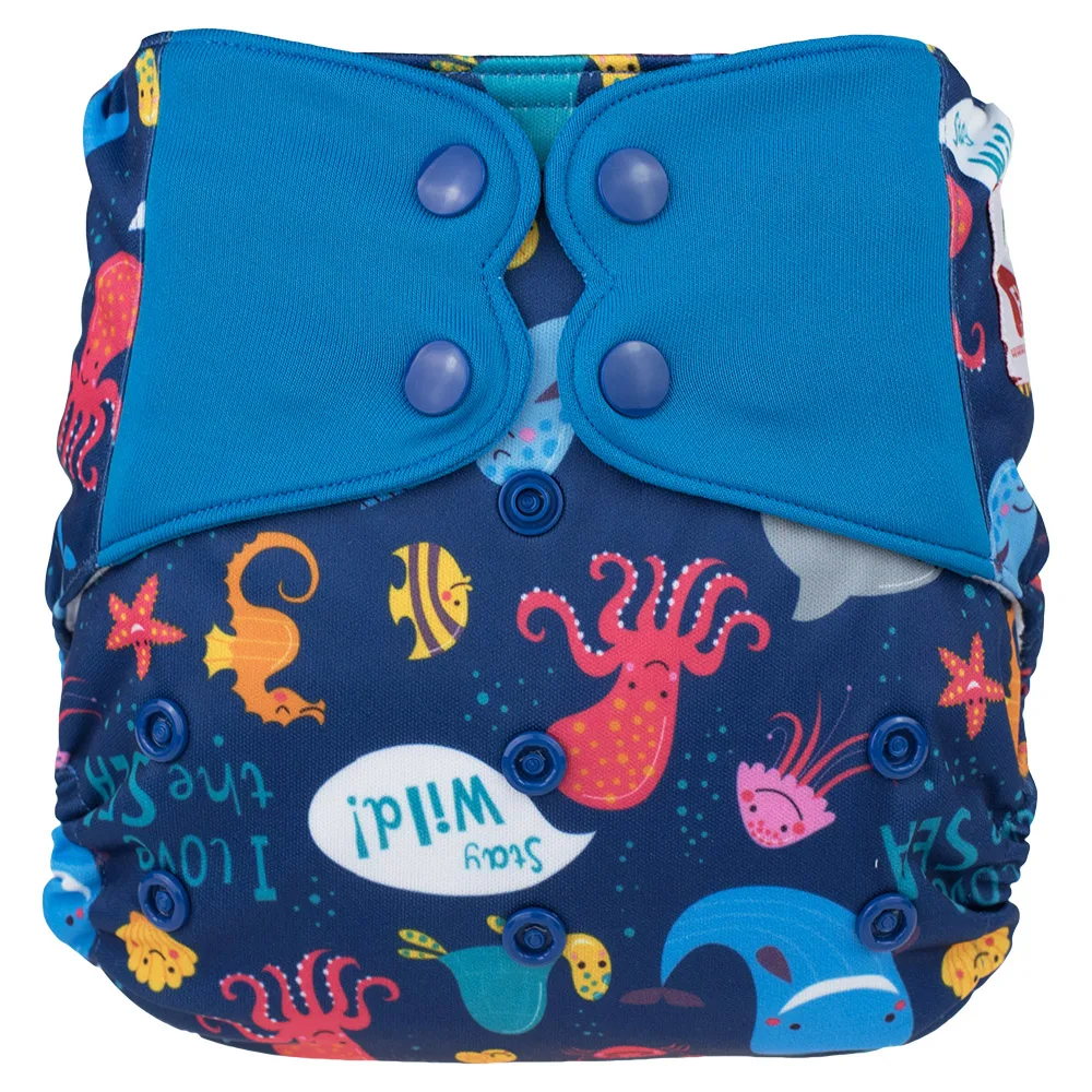 C01Y72 ElfDiaper, Новое поступление, подгузники, без карманов, моющиеся, детские подгузники, ткань, подгузники - Цвет: C01Y72