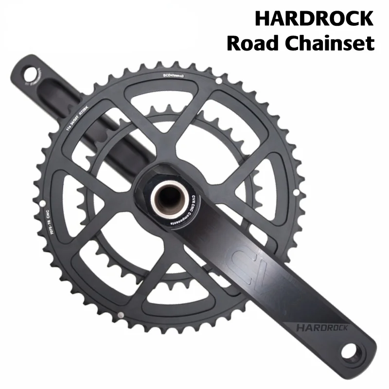 

HARDROCK 2x10 /11/12 скоростная дорожная цепь рукоятка колеса protector, 50/34T, 165 мм/170 мм/172,5 мм/175 мм, кривошипы