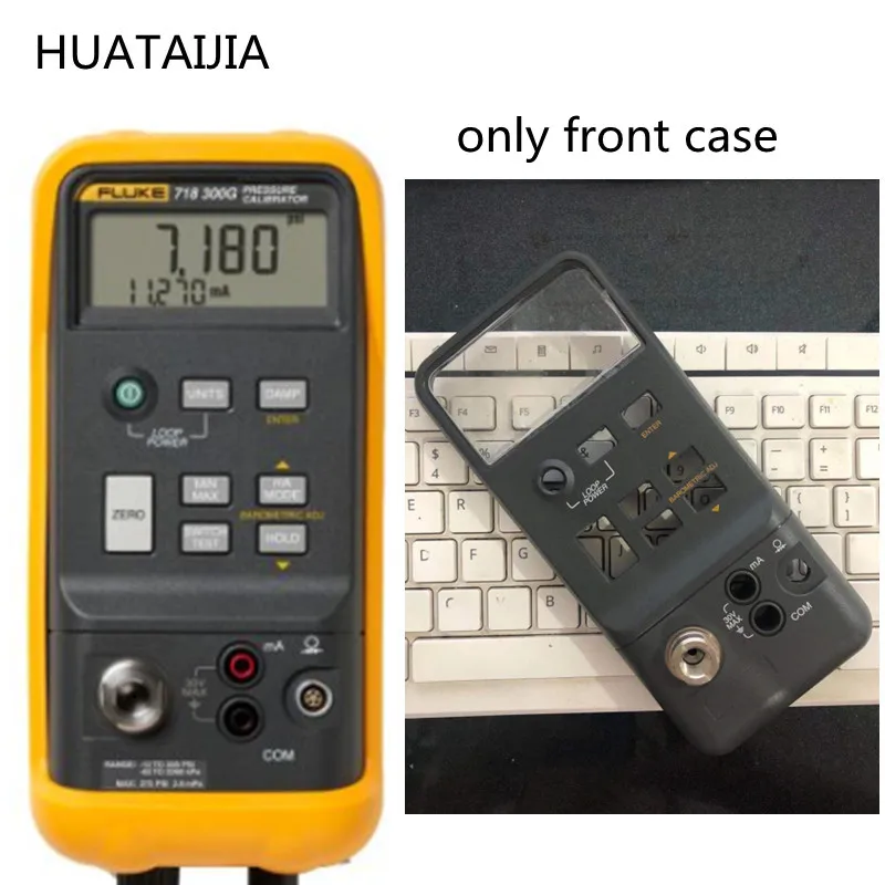 Funda frontal para FLUKE 718, cubierta frontal para calibradores de presi&oacute;n, para FLUKE718 cubierta delantera, FLUKE 718-1