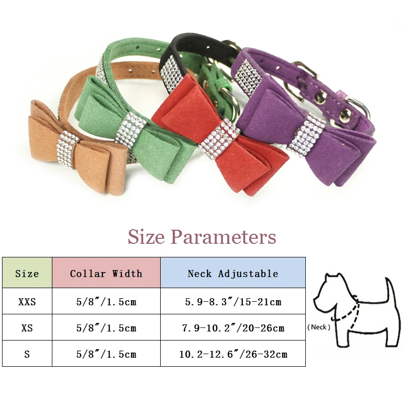 Ошейник для собак регулируемый галстук бабочка домашних питомцев украшение воды