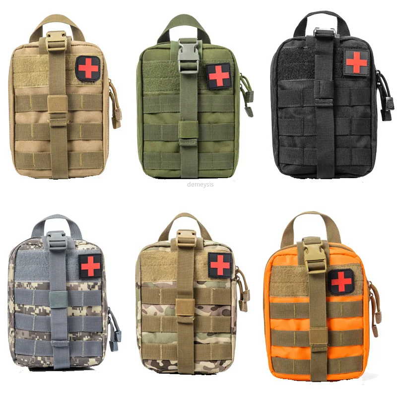 

Tactical Combat Medical Kits Oxform Molle Military EMT Emergency Survival Kits Pouch Shooting Hunting Waist Packs Medical Bag