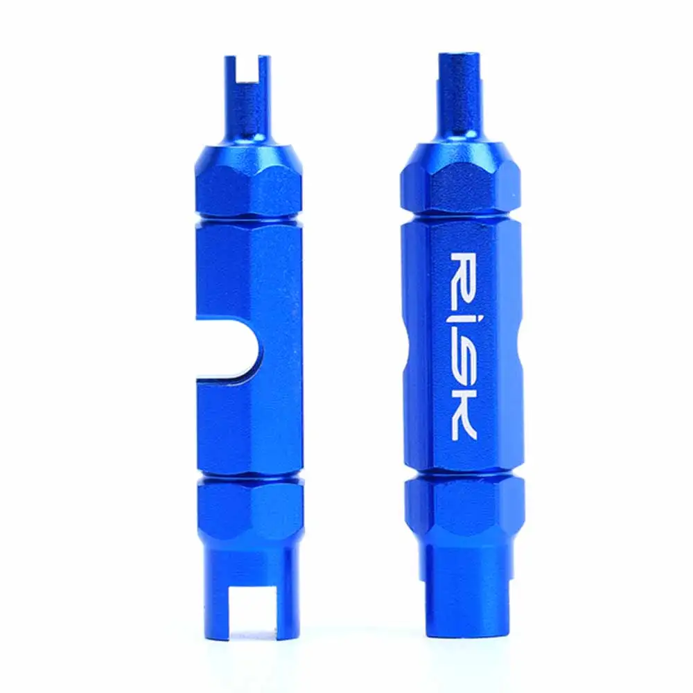 

MTB Bicycle Tire Nozzle Wrench Multifunctional Valve Core Tool Double head Portable Removal disassembly spanner Road Bike Repair