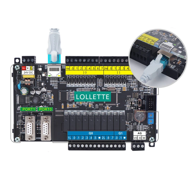 LE-200 Ethernet CPU224XP напряжение питания 24 В постоянного тока 2AI 1AQ 14-портовый вход