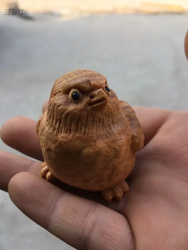 

Знака китайского зодиака; Футболка с милым принтом цыпленка обрыва Cypress резьба из самшита украшение автомобиля самодельных подарков украше...