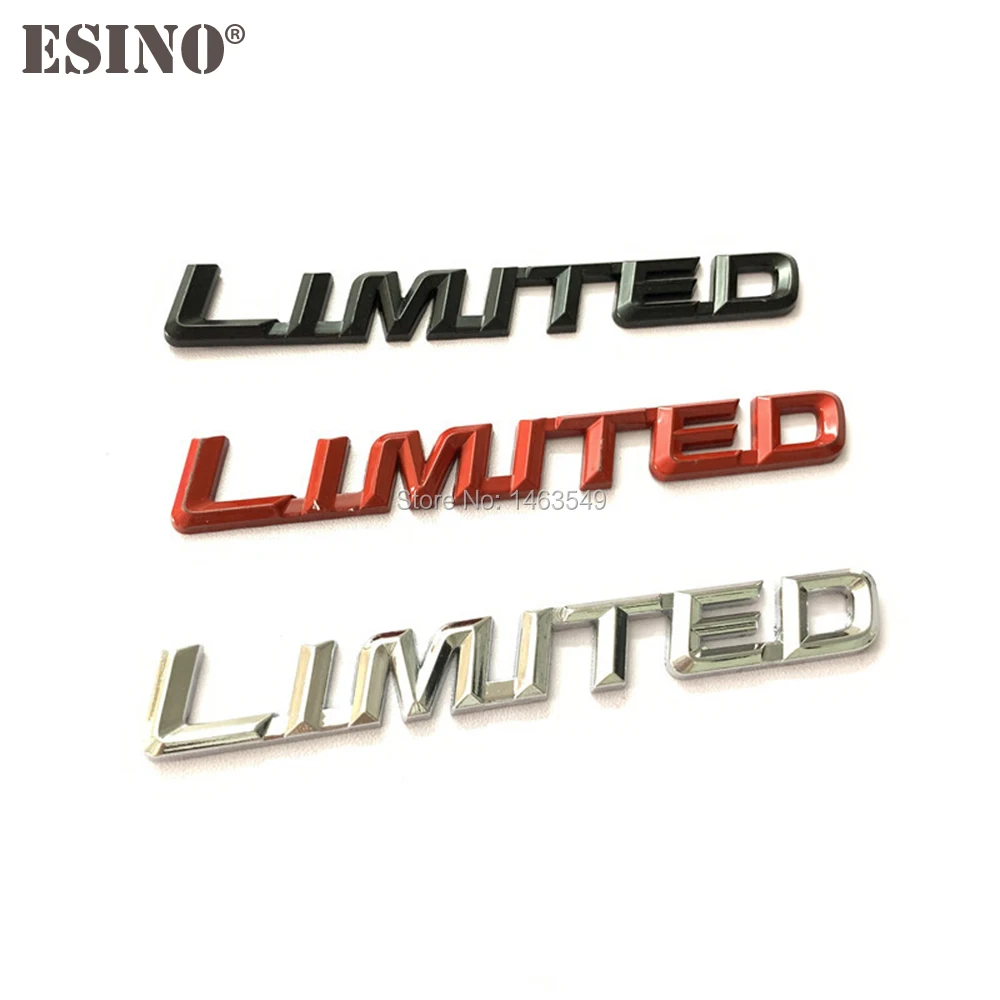 Новинка Стайлинг автомобиля 3D металлическая хромированная эмблема из цинкового