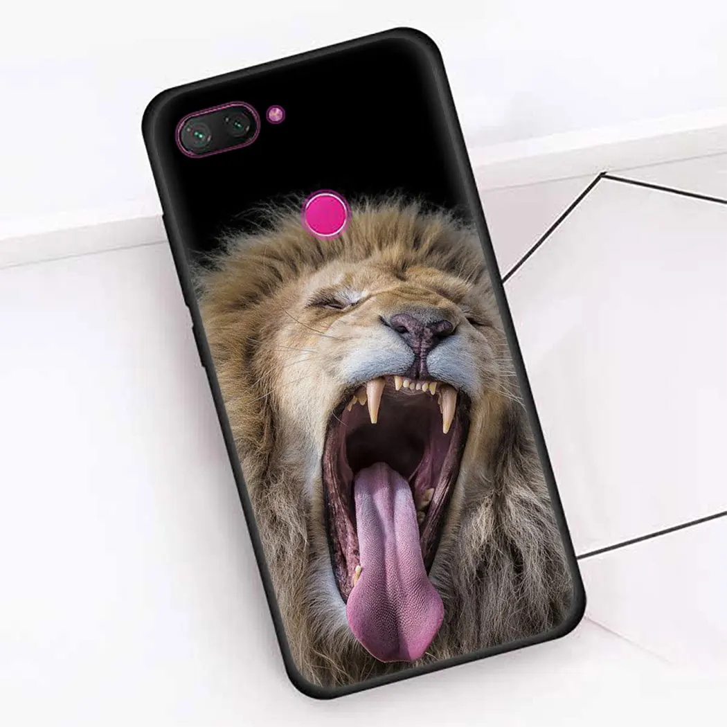 Мягкий силиконовый чехол для Redmi 6 K20 Pro 5 Plus 6A 5A 4A 7 7A 8A S2 Go черный телефона king tiger lion |