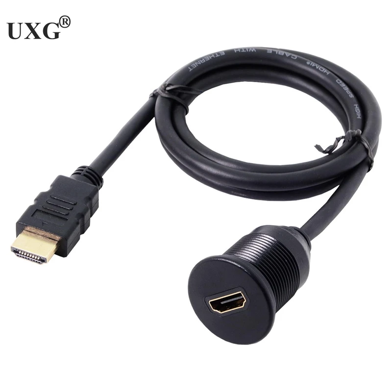 Удлинитель USB 3 0 и HD на HDTV совместимый с AUX водонепроницаемый автомобильный кабель