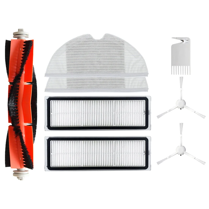 

8Pcs Replacement Parts for Xiaomi Mijia 1C STYTJ01ZHM Robot Vacuum Cleaner Accessories Brushes Filters Spare Parts