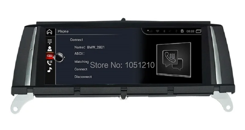Автомагнитола Ouchuangbo для X3 F25 2010-2015 Поддержка android 9 0 gps-навигация 8 дюйма ядер 4 Гб