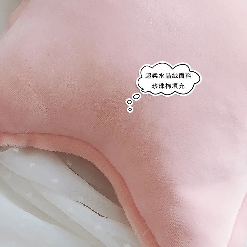 Креативный Ins спинка заднего сиденья Подушка для кровати Хрустальная Бархатная