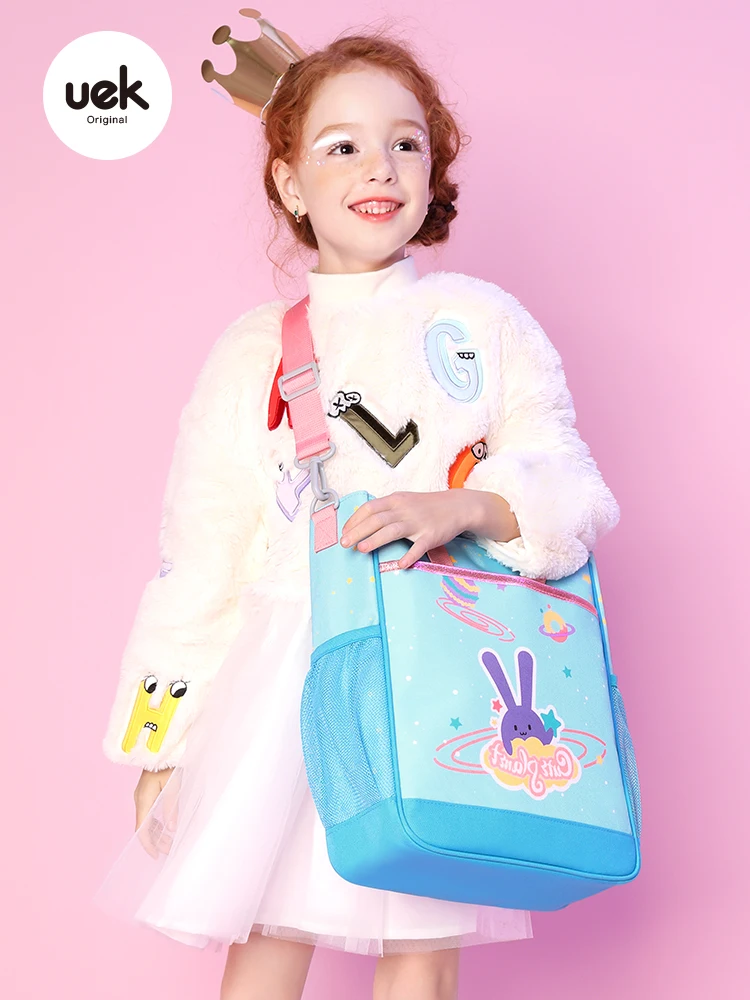 Uek Студенческая портативная обучающая сумка канцелярская Сумка тоут для книг