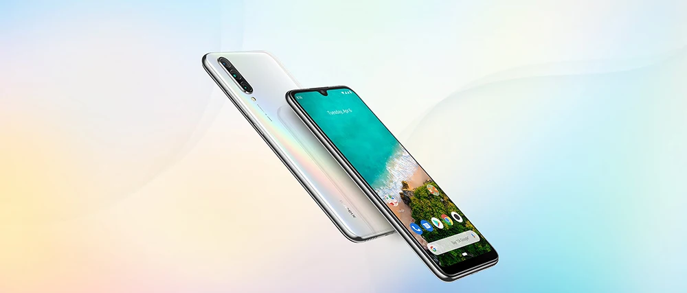 Глобальная версия Xiaomi Mi A3, 4 Гб ОЗУ, 64 Гб ПЗУ, мобильный телефон Snapdragon 665, четыре ядра, экран 6,088 дюйма, 48 м+ 32 МП камера, 4030 мАч