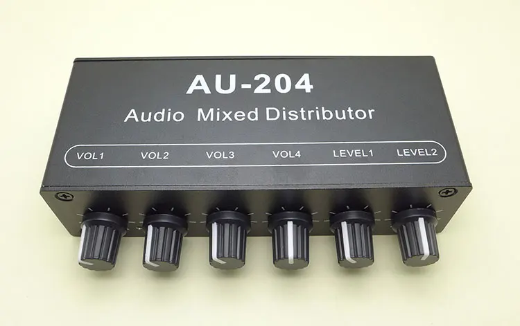 Стерео аудио источник два четыре многоканального входа миксер гибридная