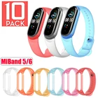 Браслет силиконовый прозрачный для Xiaomi Mi Band 5 6 Mi band 5