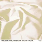 Шелк хаботай 114 см ширина 8 момме 100% чистый шелк подкладочная ткань батик живопись DIY лоскутное шитье ткань Шампань #04 MOQ-1m