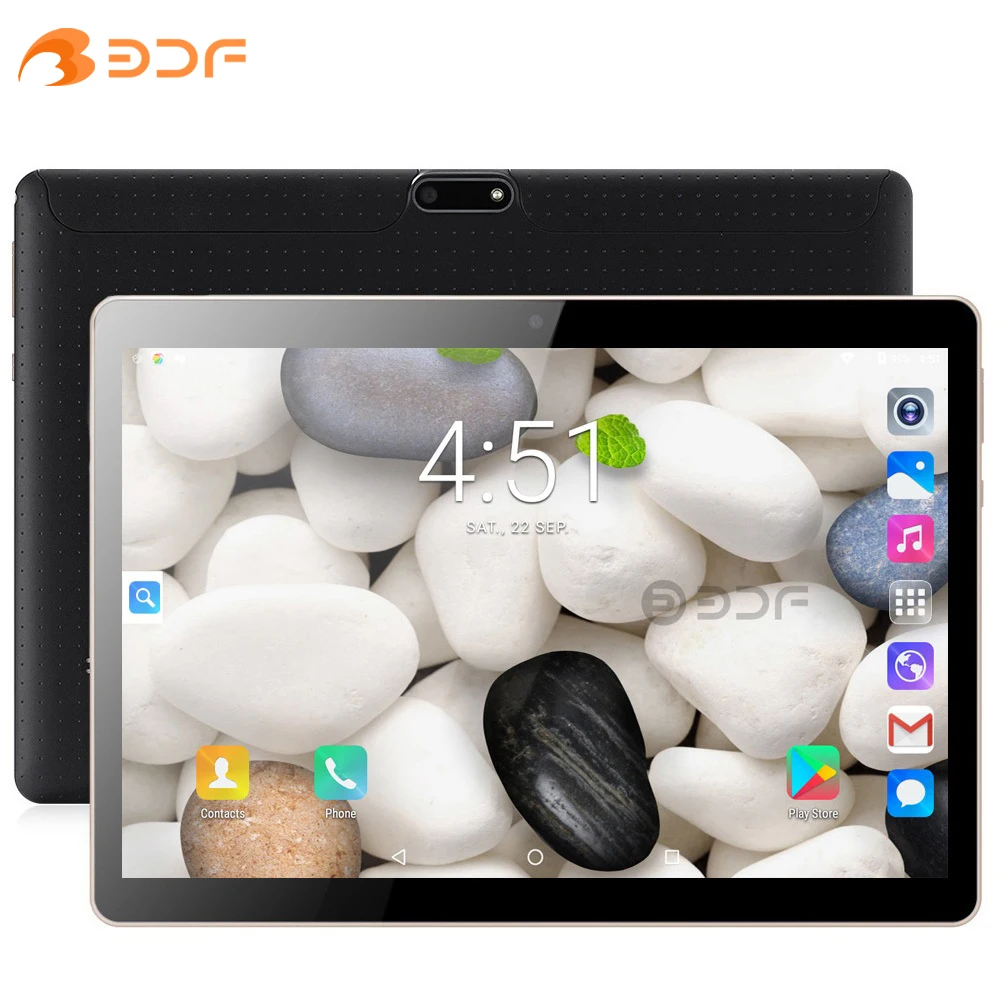 new 10 1 inch tablets android 9 0 octa core phone call google play 4gb ram 64gb rom tablet pc wifi bluetooth type c free global shipping