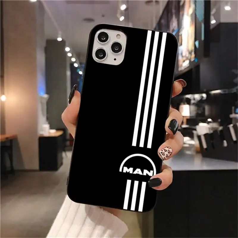 Чехол для телефона с логотипом Man Trucks iphone 13 12 11 Pro Mini XS Max 8 7 Plus X SE 2020 XR | Мобильные