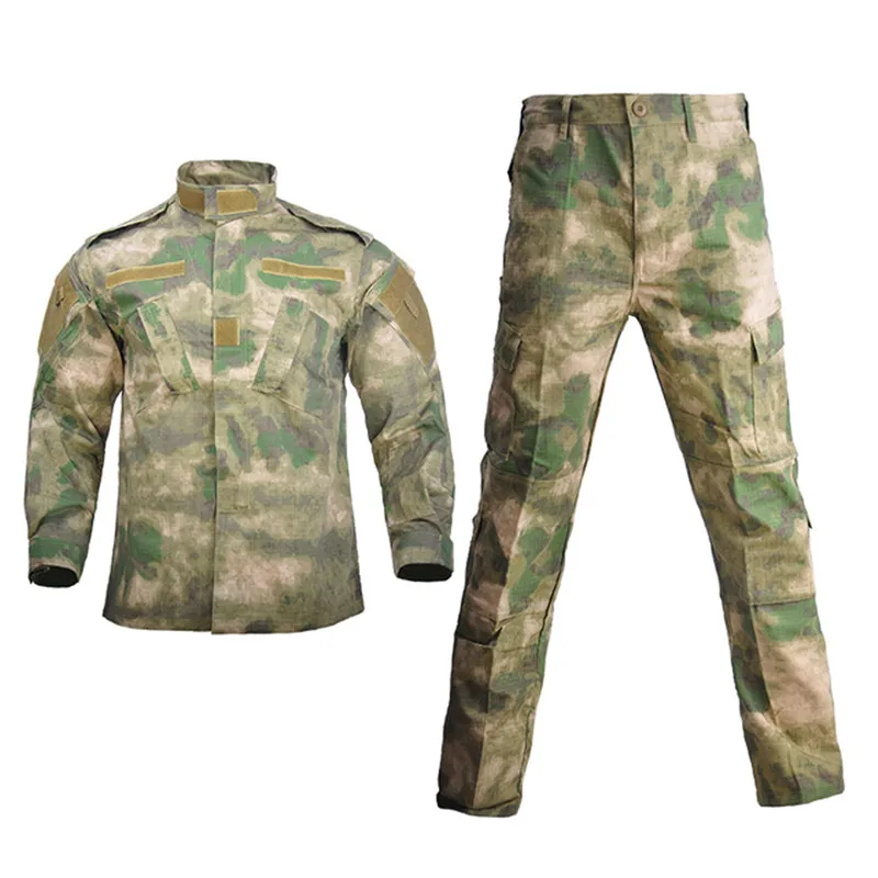 

Military Uniform Camouflage Tactical Suit Men Army Special Forces Combat Shirt Coat Pant Set Camouflage Militar Soldier Clothes