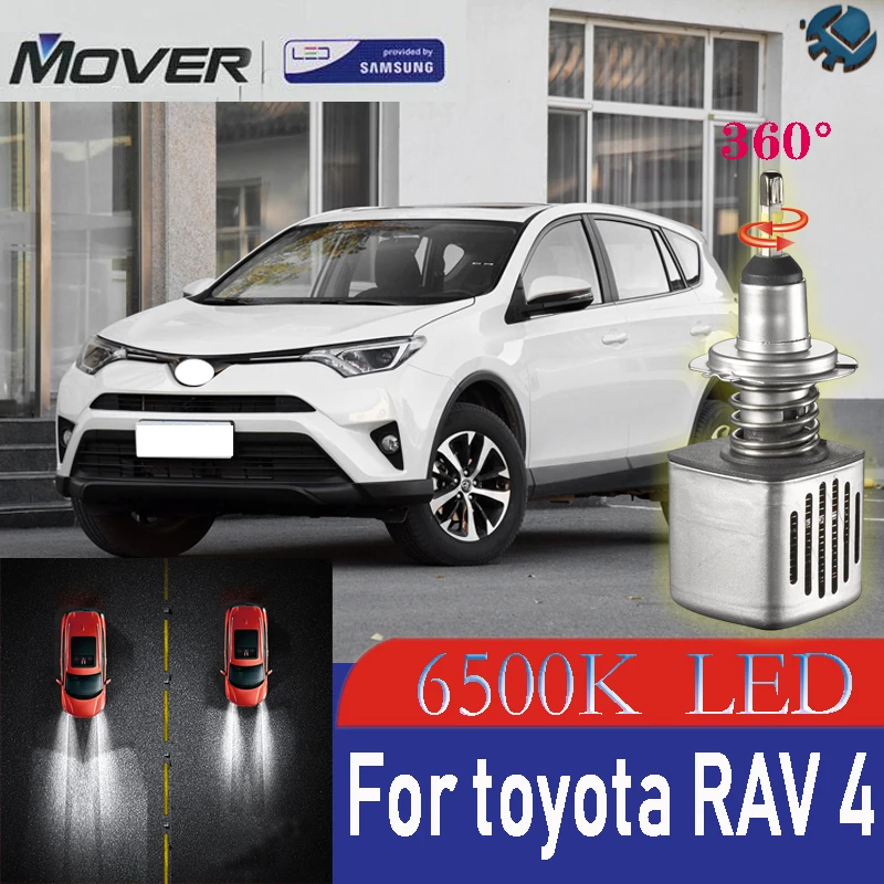 Автомобильный головной светильник светодиодный SAMSUNG для TOYOTA Rav4 2015 2016 2017