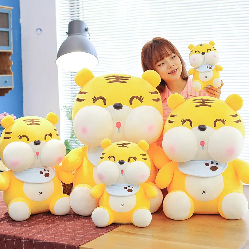 

Zqswkl 25/35/45/55cm 2022 year tiger mascot doll plush toy girls bed pillow children's christmas birthday gift stuffed animals