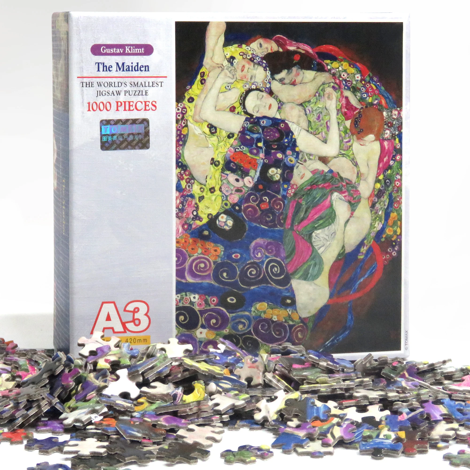 Spot The Maiden 1000 штук головоломки, креативная современная домашняя подвесная картина, Детское обучение от AliExpress RU&CIS NEW