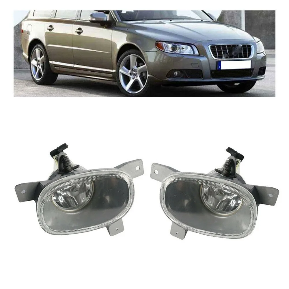 

2pcs Car Left +Right Front Bumper Fog Light Lamp For Volvo S80 1999-2006 8620224 8620225 Car Headlight Fog Lights