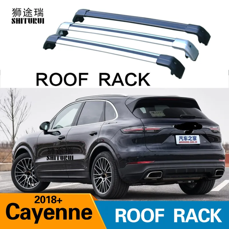 Багажник на крышу для автомобилей PORSCHE Cayenne 5-dr из алюминиевого сплава 2018 2019 2 шт. |