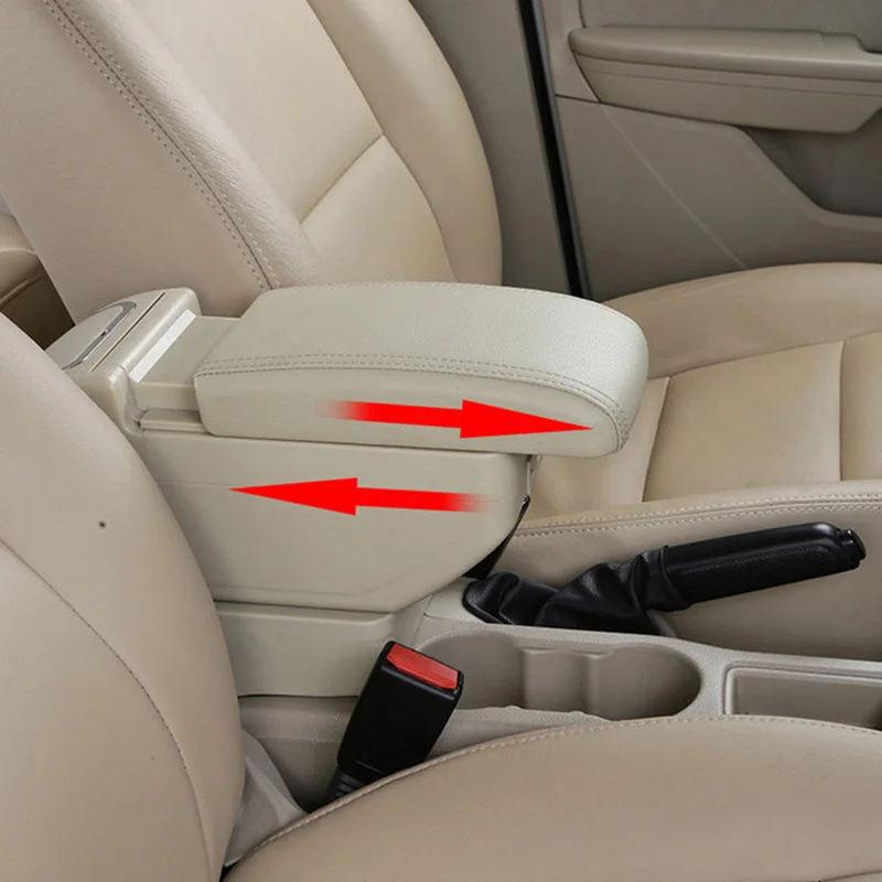 Специальный автомобильный подлокотник коробка для Honda Fit Jazz 2014-2018 на заказ