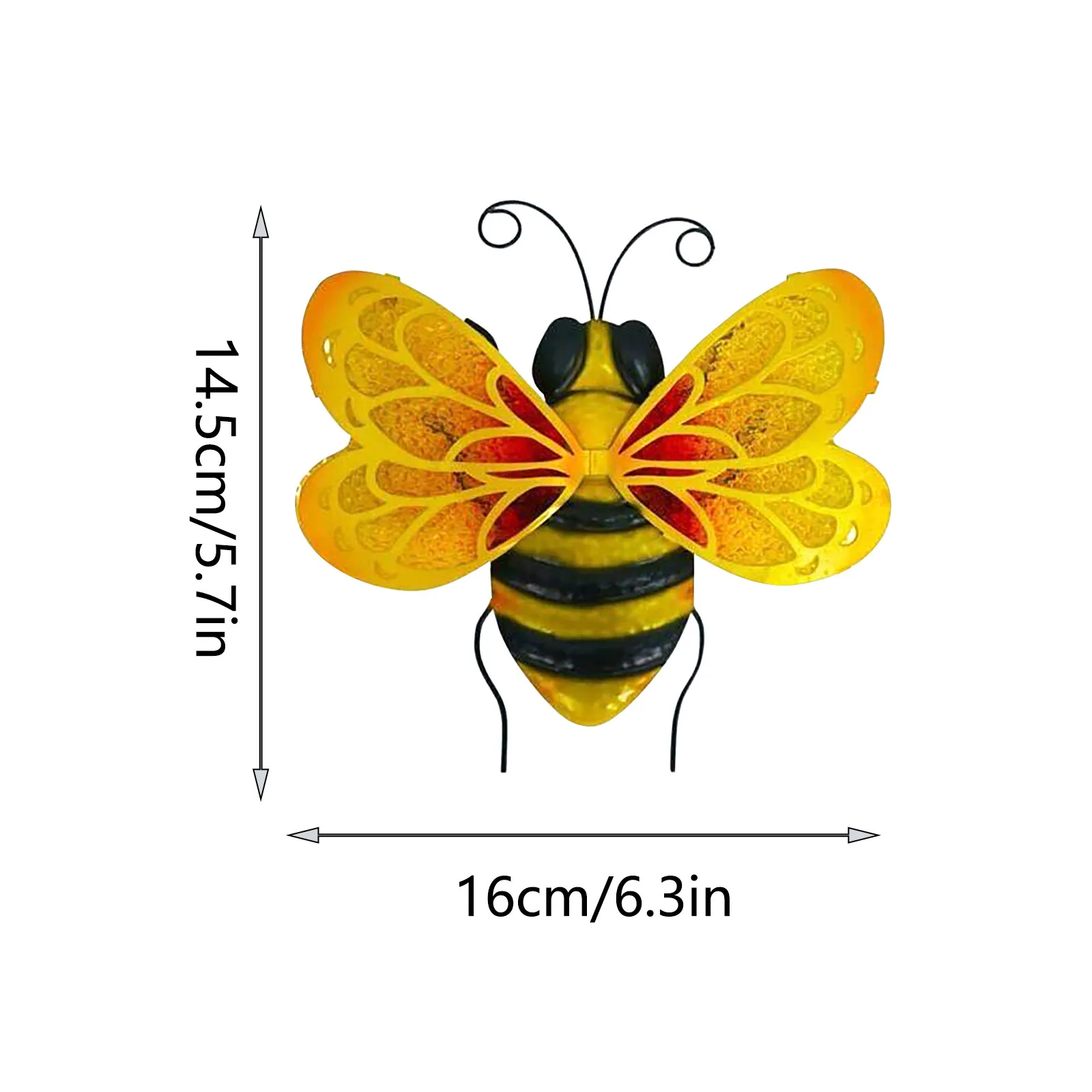 

Simulation Wasp Garden Ornaments Bee Festival Festival Decoration Outdoor Front Decoration Living Room Bedroom Wall Decorations