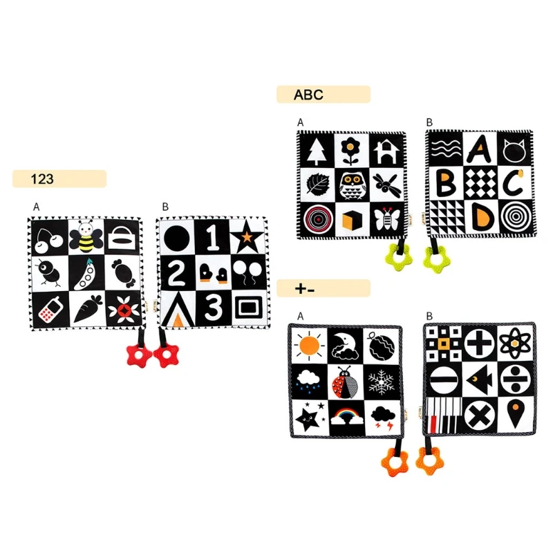 

Baby Appease Towel with Ringing Paper Teether Soother Soothing Educational Toy