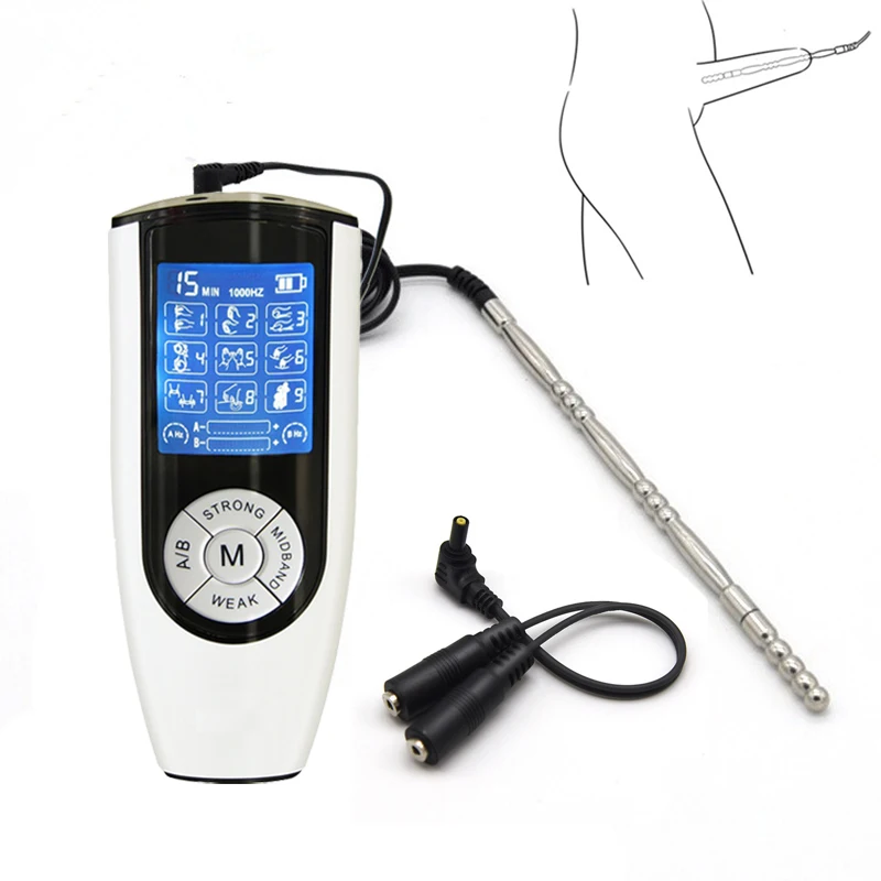 Электрическим током Анальная вагинальная пробка уретральный катетер пенис