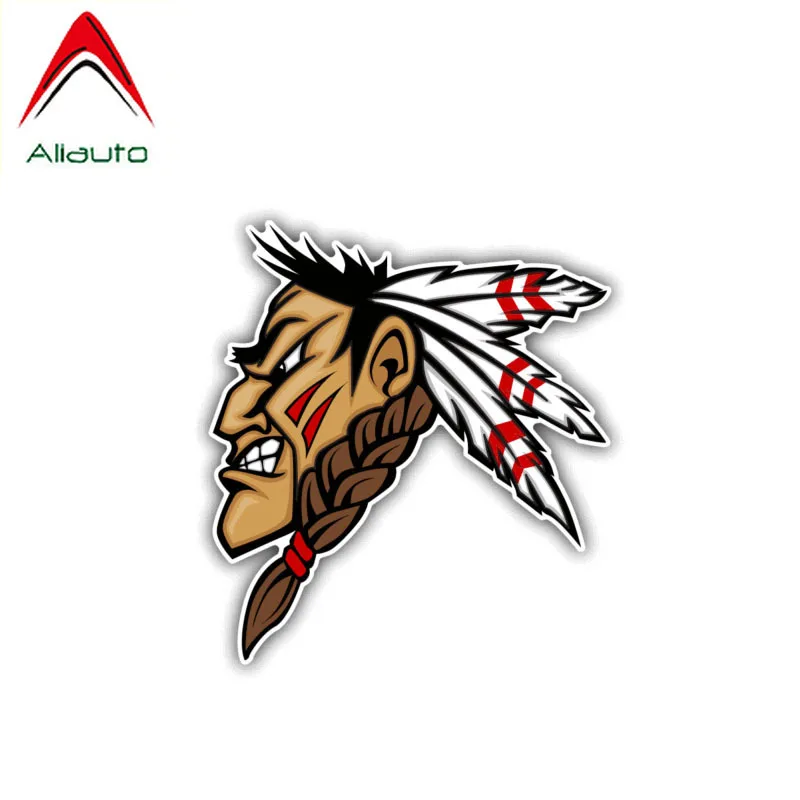 Автомобильная наклейка Aliauto с героями мультфильмов личность индийский Храбрый