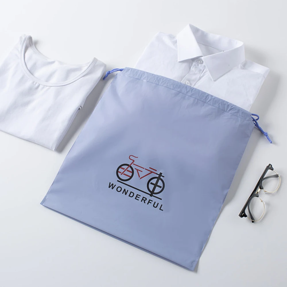 

9PCS Drawstring Bag Waterproof Stuff Storage Pouch Toiletry Packing Bag Organizer Pouch Home Camping Traveling Hotel Storage Bag