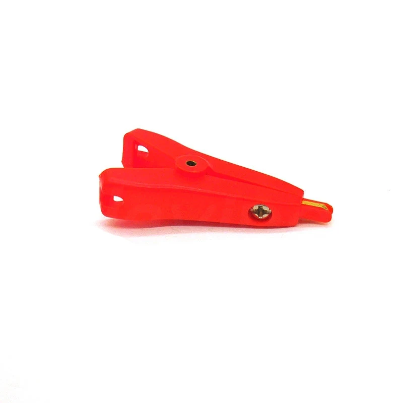 

Медный щипковый зажим 5A крокодил 53 мм черный красный