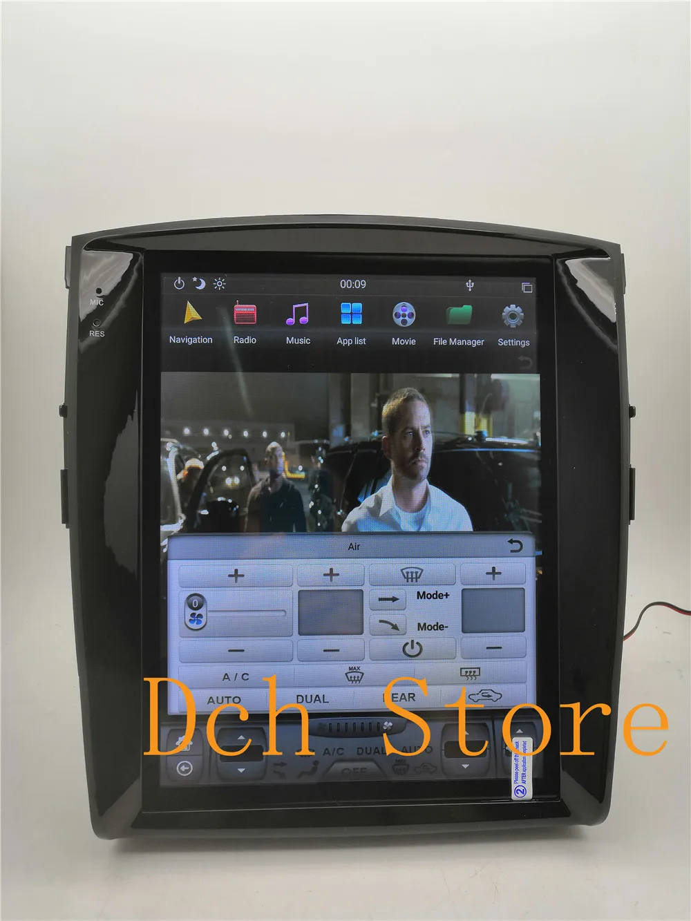 12,1 ''вертикальный экран Tesla стиль Android 8,1 автомобильный DVD gps плеер для MITSUBISHI pajero V97 V93 2006- Радио Навигация ips