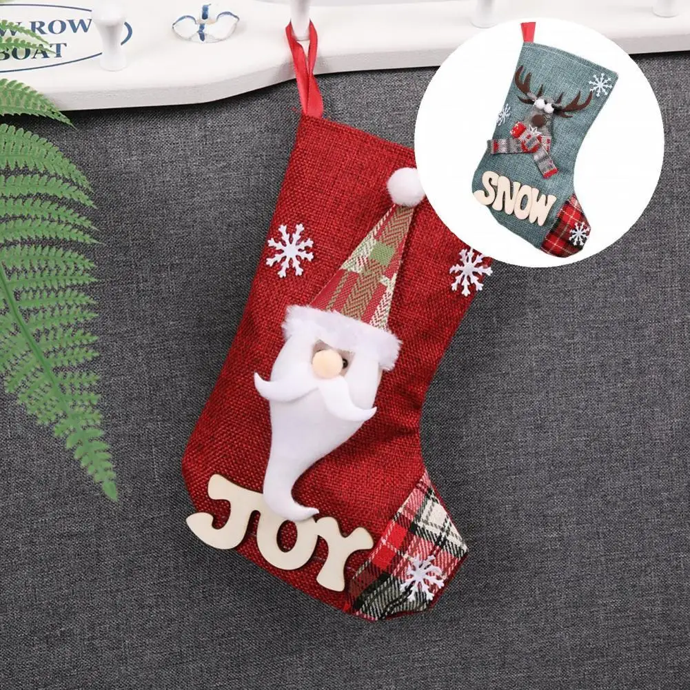 

Премиум подвесной Многофункциональный многоразовый изысканный Подарочный мешок в виде снеговика