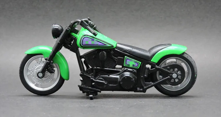 1:18 Scale Alloy Die-casting Model Motorcycle Mold Suitable For 3.75 Inch Doll Carrier Scene Decoration Children's Toy |