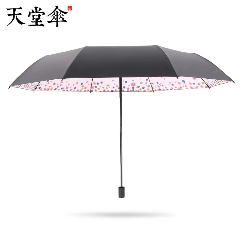 

Anti UV Umbrella Rain Women Flower Windproof Ladies Parasol Clear Newspaper Floding Umbrella Parapluie Rain Umbrellas W