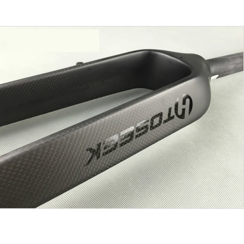 Велосипедная вилка TOSEEK из углеродного волокна для горного велосипеда 26/27 5/29