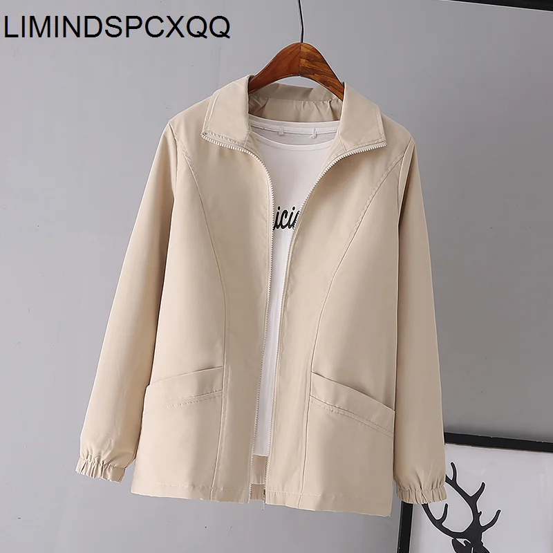 

Демисезонная повседневная короткая бейсбольная куртка для женщин, Корейская тонкая куртка с длинным рукавом, Женская свободная одежда, жен...