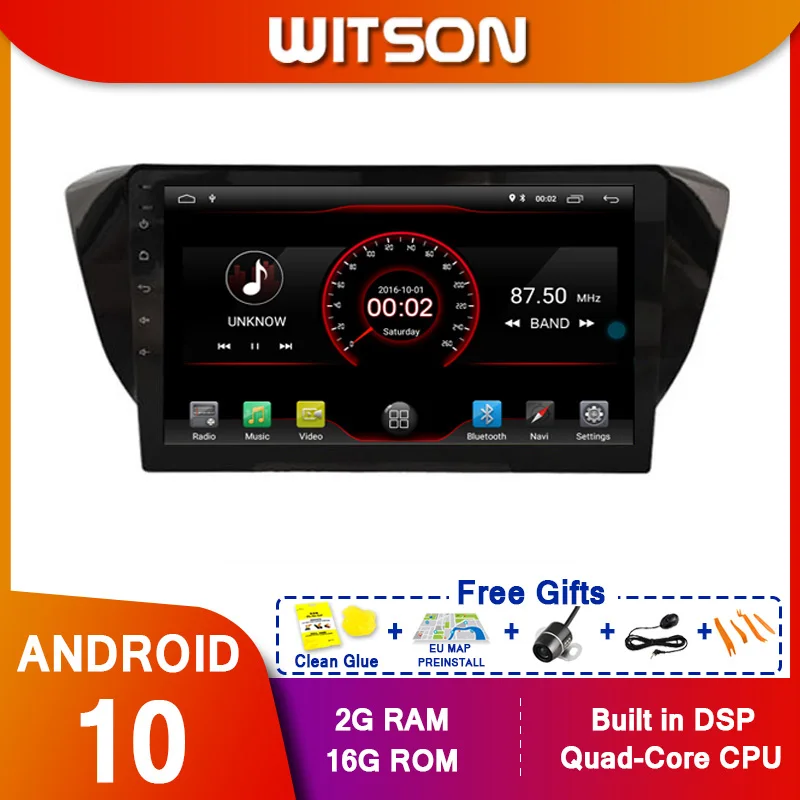 WITSON 10 2 &quotFULL HD сенсорный экран Android 0 Восьмиядерный Автомобильный GPS