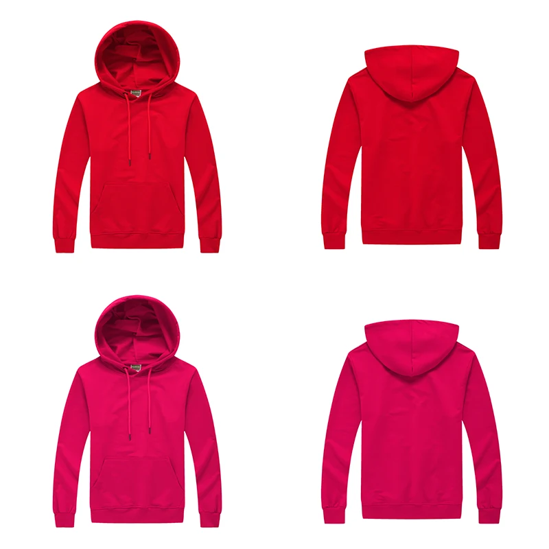 Однотонный пуловер с длинным рукавом мужские свитшоты капюшоном черный белый