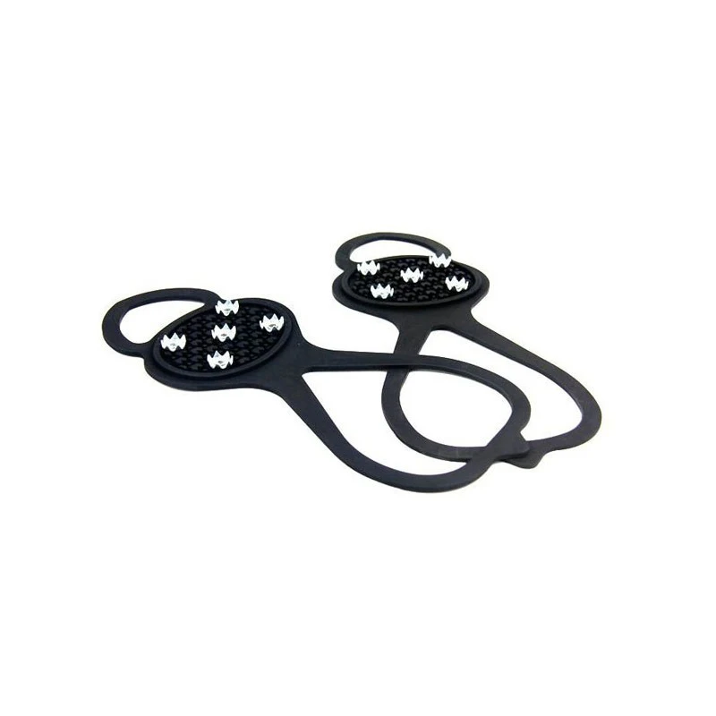 

1Pair Walking Cleat Ice Gripper Anti Slip Ice Snow Walking Shoe Spike Grip Climbing Hiking Skiing Crampon Ice Claws