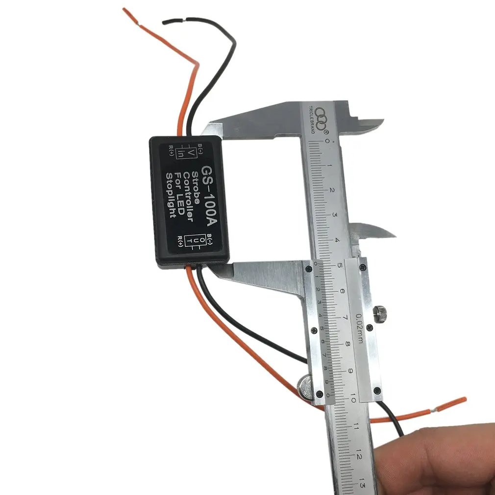 

GS-100A Flash Strobe Controller Flasher Module for Car LED Brake Stop Light Lamp 12V wire