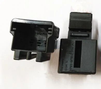 2/4/10 шт./лот 3 Pin Way Мужской светодиодный фонарь Taillamp разъем для VW Audi 5K0972713 5K0 972