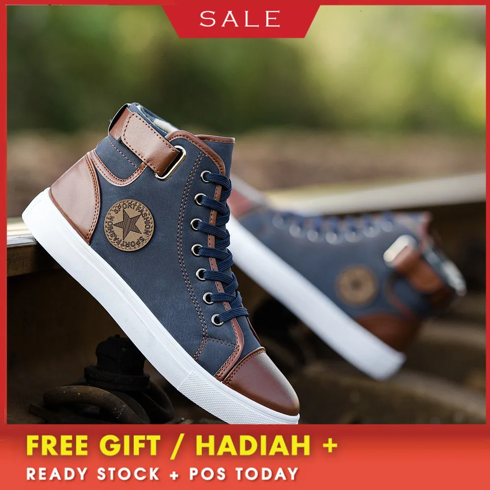 Мужская повседневная обувь теплая зимняя парусиновая в винтажном стиле на