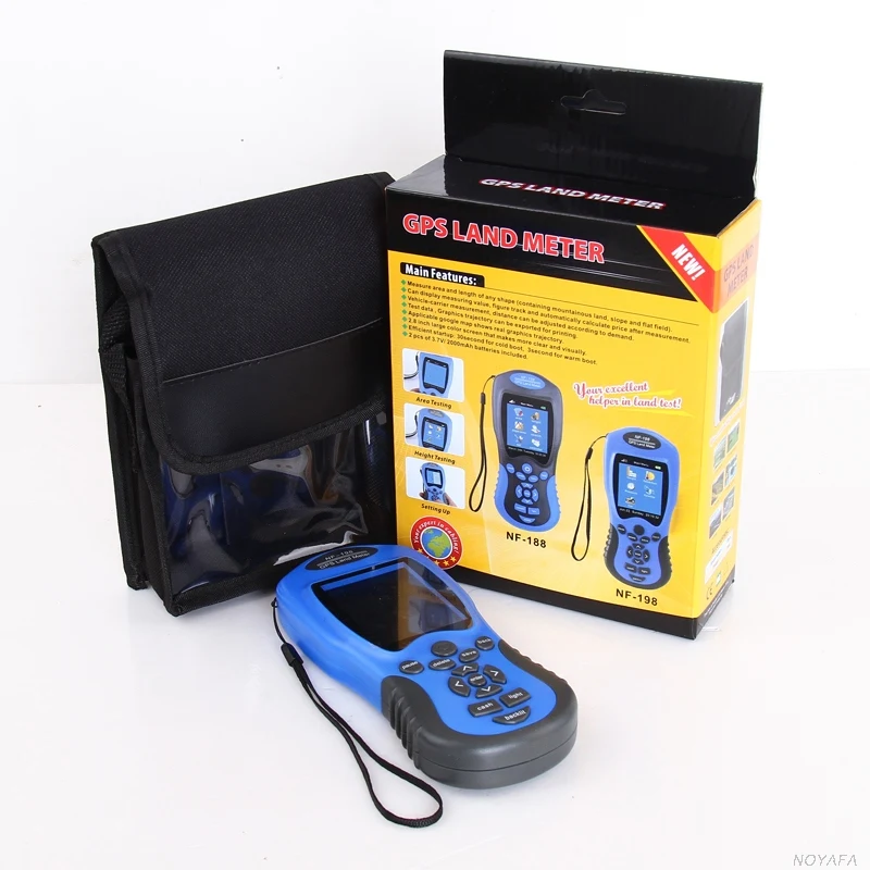 

Noyafa 20pcs GPS Land Meter Test Device NF-198 Survey Equipment Use For Farm Land Surveying Mapping Area Length Measure Tool