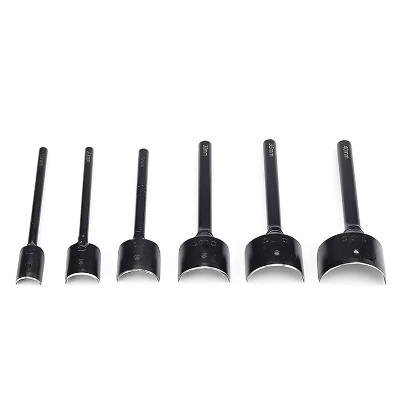 Кожаное ремесло полукруглая Пробивка вырезанная стальная Кожевенная угловая